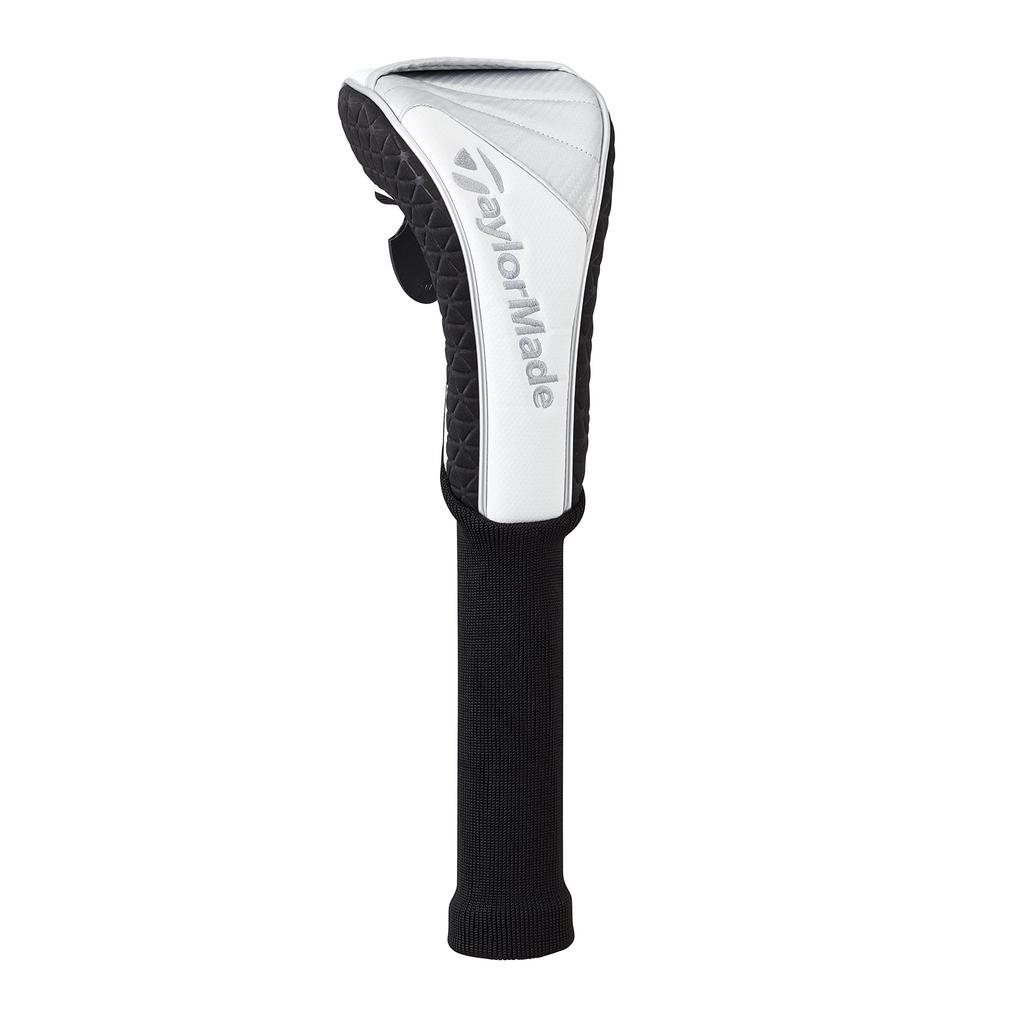 TaylorMade Austec Driver Headcover, White/Silver, Men's, TJ128, 23SS