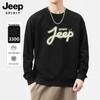 JEEP SPIRIT Men's Crew Neck Printed Sweatshirt