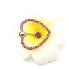 Women Heart-shaped Hollow Gifts Belly Button Ring Belly Piercing Body Jewelry Love Navel Ring