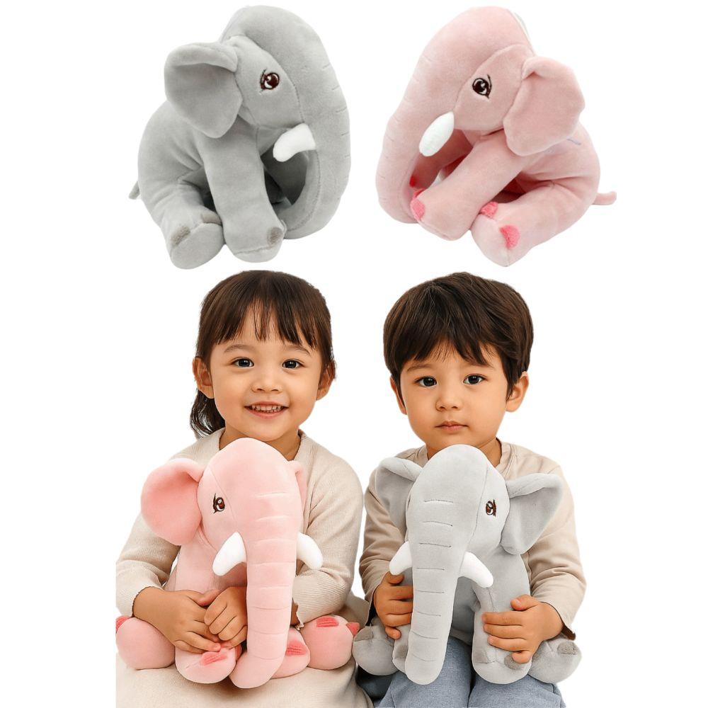 Stuffed Animals Stuffed Elephant Toy Back Cushion Elephant Doll Elephant Plush Baby Infants