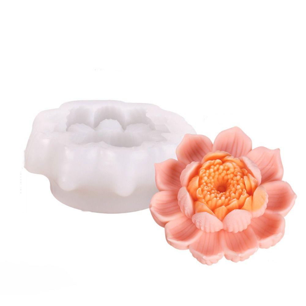 Lotus Mousse Silicone Mold 3D Flower Baking Mold New Cake Mold