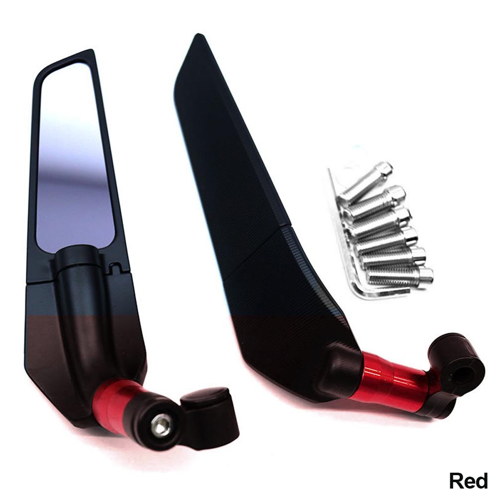 2X вращающееся боковое крыло для мотоцикла, зеркало заднего вида, крылышки, аксессуары для мотоцикла для Kawasaki Z900 Z1000 Z800 Z750 Z650 Z300 Z250