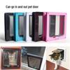 Pet Door for Cats and Dogs - Direction-Controlled Entry & Exit, Multi-Color Options, Ideal for Pet Houses
