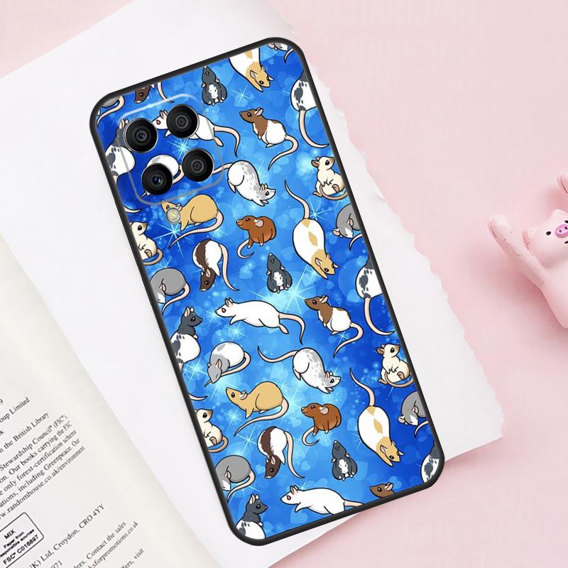 Мышь Крыса Для Samsung Galaxy M23 M33 M53 M13 M11 M51 M14 M34 M54 M20 M30s M12 M52 M15 M55 M32 Чехол