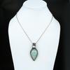 Amazonite Gemstone Copper Wire Wrapped Pendant Rainbow Moonstone Jewelry Unique Copper Design Jewelry Handmade Designer Pendant Gift For Her