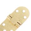 2pcs Brass Folding Table Hinge Round Edge Table Hinge Classic Flap Hinge  Folding Table