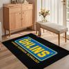 1pc Blue Racing Theme"OHLINS" Letter Printed Anti Slip Corridor Floor Mat Living Room Bedroom Entrance Garden Home Decort Carpet