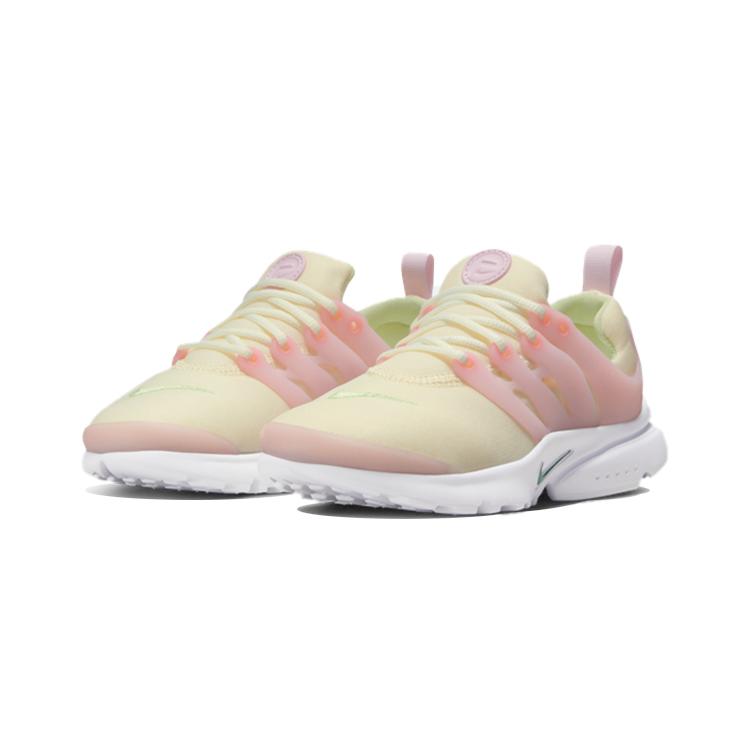 Nike Presto Fabric Винтажная Амортизирующая Поддержка Низкие Детские Беговые Кроссовки Кокосовое Молоко Дети Возраст 3-7 Лет 844766-102