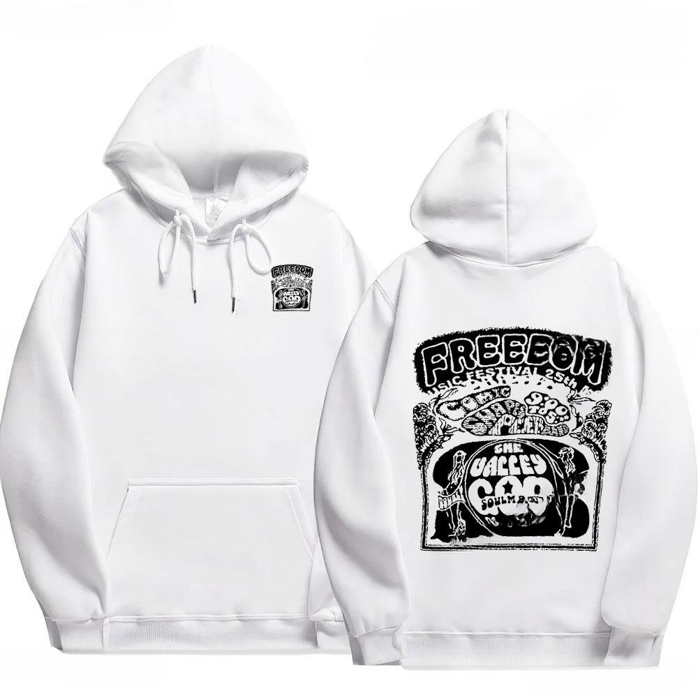 2024 Новый Стиль Крик Страха Худи Двусторонние Мужские Женские Толстовка Унисекс С длинным рукавом Худи Размер XS-3XL