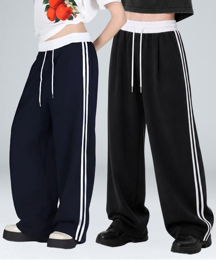Штаны-джоггеры Forder Fit с цветовыми блоками и одной складкой_2 цвета