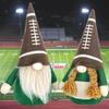 Football Plush Gnomes Decor Figurines, Personalized Sport Scandinavia Gnomes Tiered Tray Game Day Decoration Gift Football Lover
