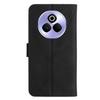 For Realme P3 Pro 5G Case Skin Touch Lines Imprinted PU Leather Flip Phone Cover