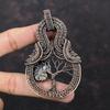 Tree Of Life Chrysanthemum Pendant Copper Wire Wrapped Pendant Handmade Boho Pendant Wire Wrap Gemstone Jewelry Copper Jewelry Gift For Girl
