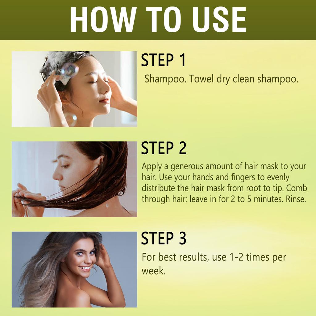 Маска для волос Batana для роста волос, натуральное масло для роста волос, маска для волос Wild Batana от органического выпадения волос и помогает от вьющихся волос, секущихся кончиков,