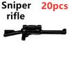 Военный Оружие Огнестрельное оружие Солдат WW2 MOC 57899 58247 SWAT Город Playmobil Мини Фигурки Действия Армейские Детали Строительные Блоки Кирпичи Игрушки