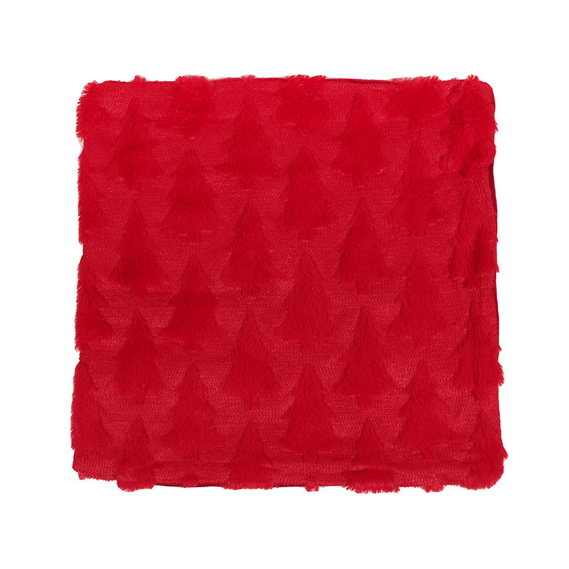 Рождественская наволочка для подушки Рождественский плюшевый праздничный домашний декор Подушка для дивана Наволочка