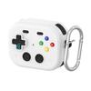 TPU Protective Case with Keychain for Airpods Funny Handheld Game Design Hard Shell Cover with Safety Lock Design for Men