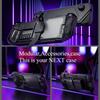 JSAUX ModCase для Steam Deck OLED Индивидуальный чехол Амортизирующий Защита от падений Модульные игровые аксессуары Съемная передняя панель Подарок