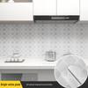 Водонепроницаемая самоклеящаяся наклейка на обои с имитацией плитки для гостиной, кухни, ванной комнаты