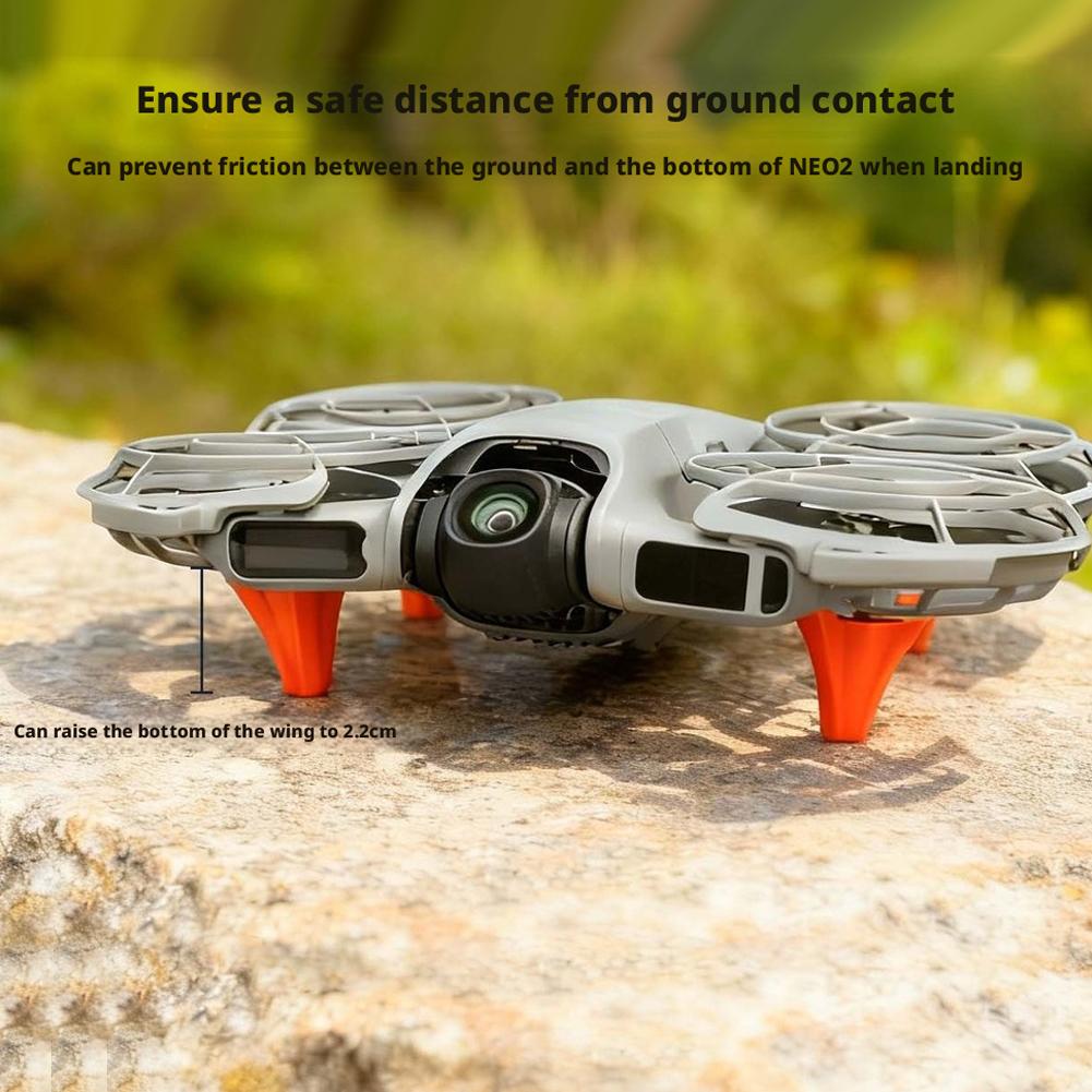 Для Dji Neo2 Комплект защиты пропеллеров Полное покрытие Быстросъемная защита Легкий АБС Безопасный аксессуар для дрона Для Dji Neo 2