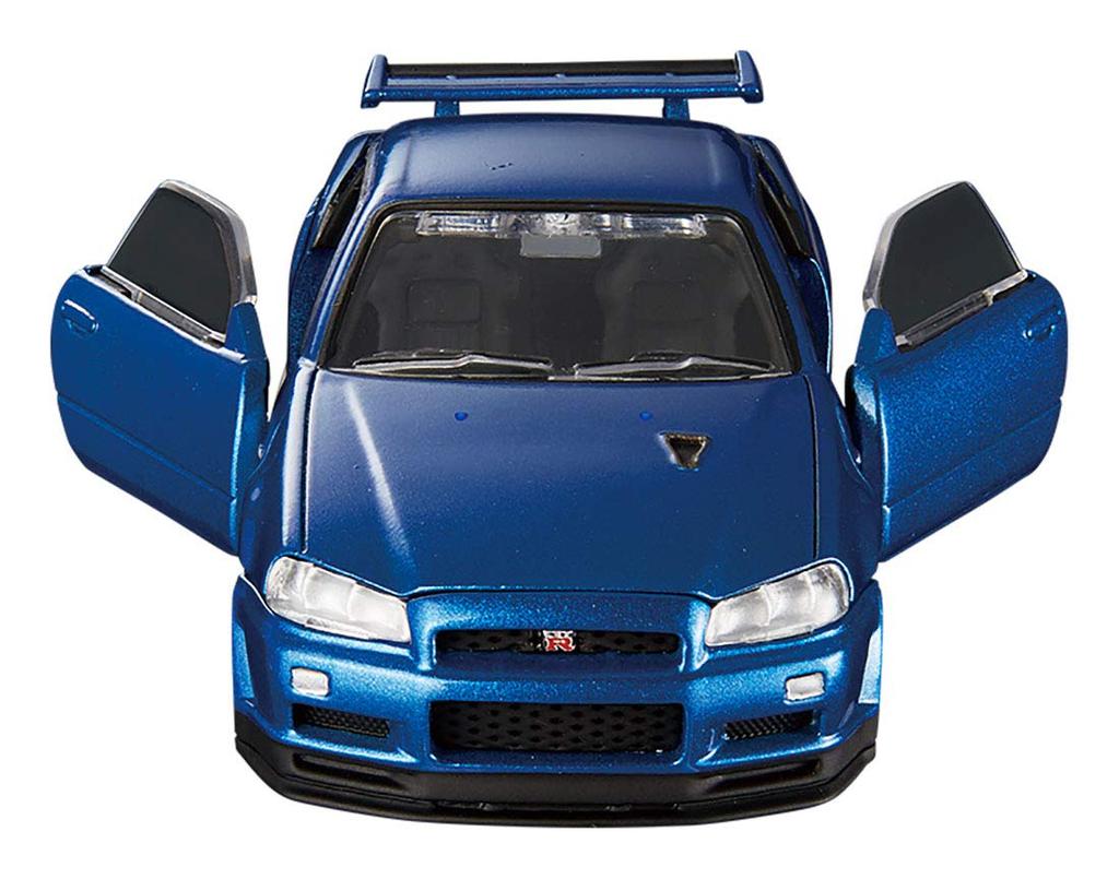 Tomica Premium RS Nissan Skyline II Nur GT-R V-spec (Бэйсайд Блю)