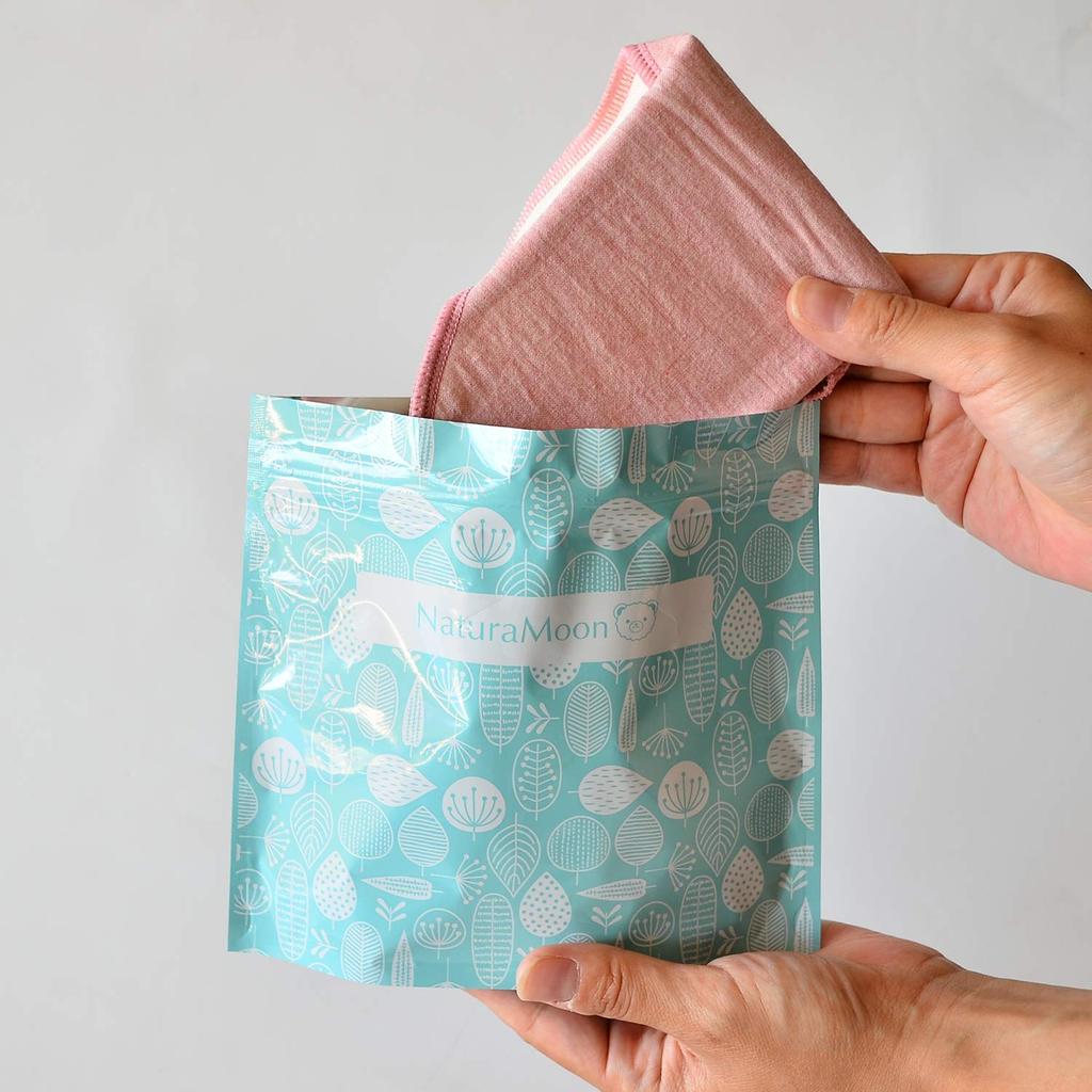 NaturaMoon гигиенические салфетки стартовый набор без полимеров впитывающие гигиенические салфетки органические неполимерные