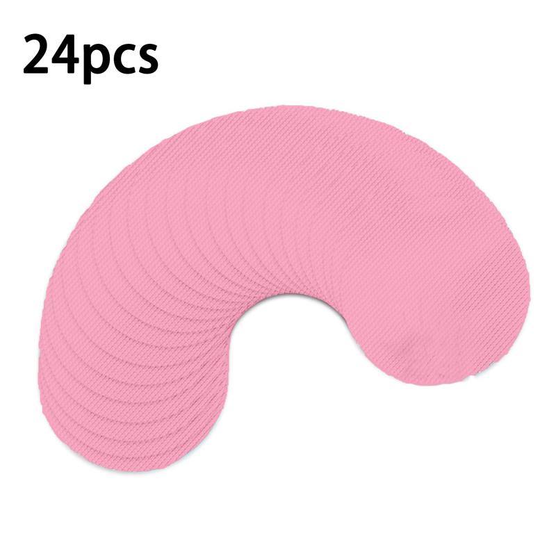 24 шт., 8 см, противоскользящие наклейки, наклейка для ванны, душа, клейкая наклейка для ванной, ступни для ванны, наклейки, пол, круглая форма, противоскользящая наклейка