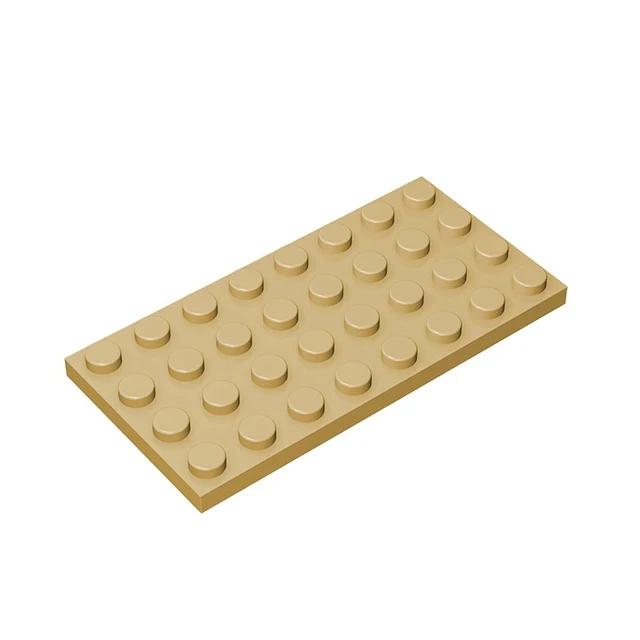 20 шт. Детали MOC 3035 Пластина 4x8 Совместимые кубики DIY Сборка Строительные блоки Частицы Детская головоломка Игрушка для мозга Подарок на день рождения