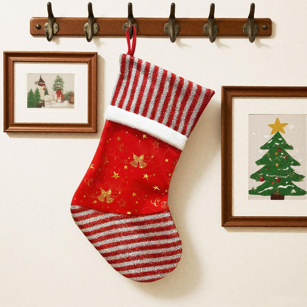 GildedPlush Christmas Socks, Gift Bags, ChristmasCandies, Gifts And Decorative Items