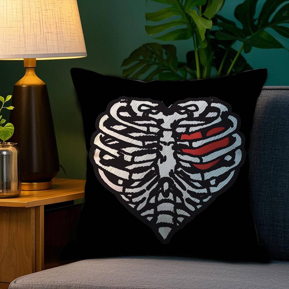 Home Decor Heart themed Decorative Pillows with Unique Designs Pattern Cushion Cover Suitable for Sofa Bedroom Car Pillow Cover