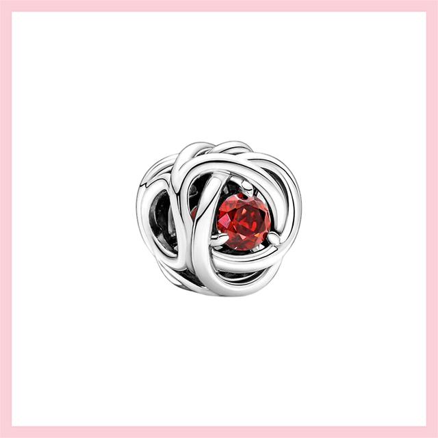 Бусины из стерлингового серебра 925 пробы с кубическим цирконием, подвески "Всевидящий глаз", подходят к оригинальному браслету, ювелирные изделия