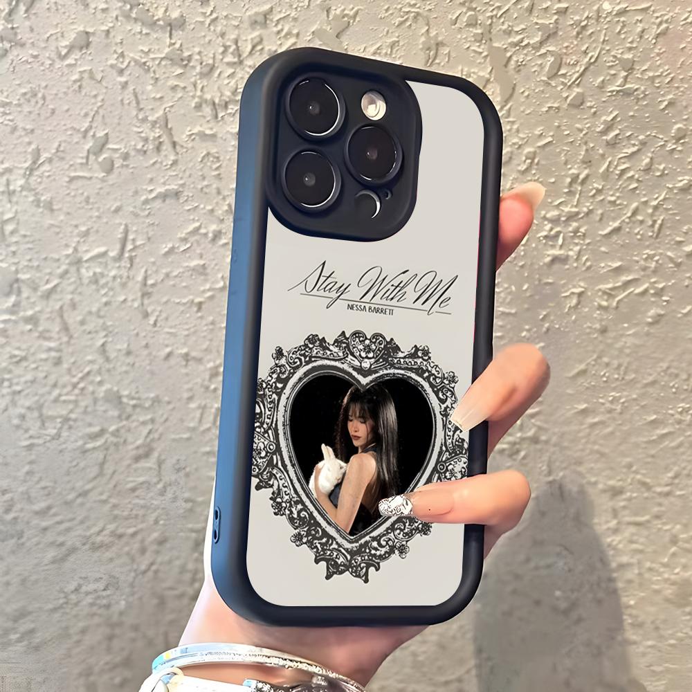 Чехол для телефона с изображением певицы Nessa Barrett для IPhone 17 Pro Max 16 15 14 Pro Max IPhone 13 Pro Max 11 Plus Силиконовый чехол