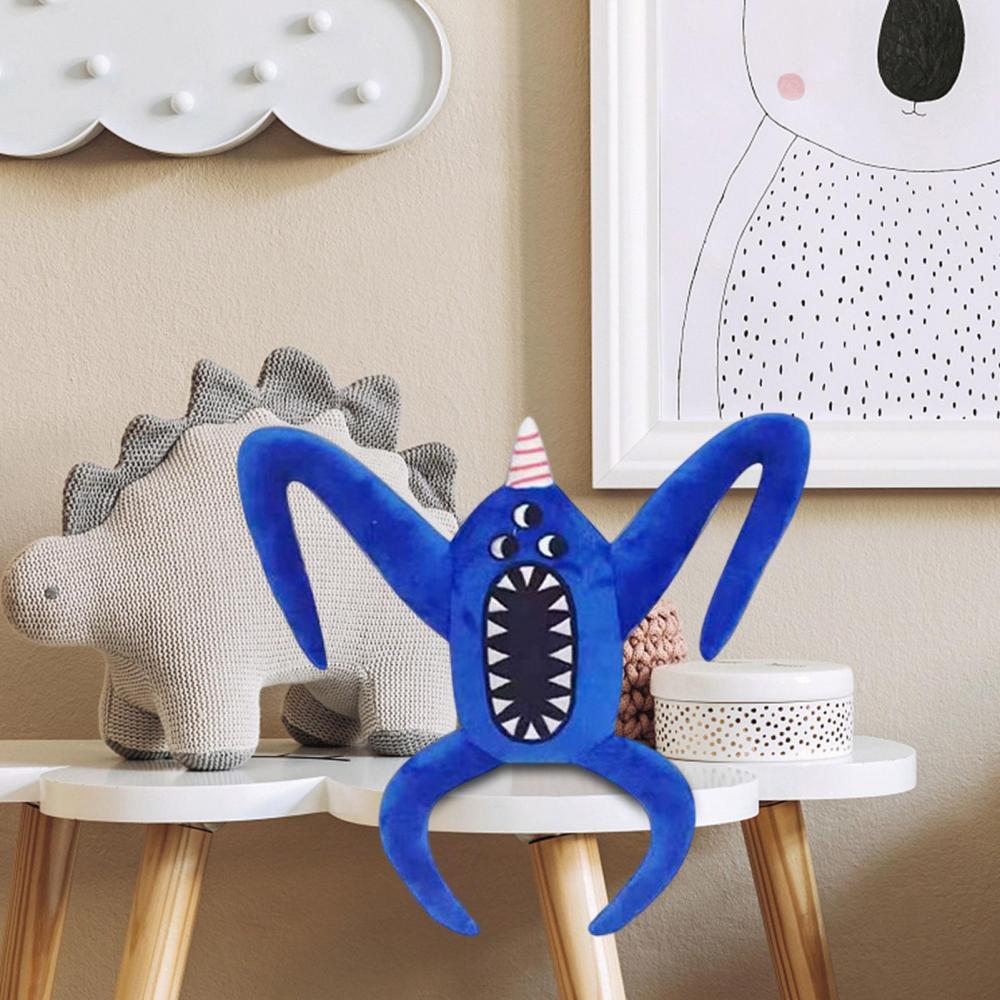Plush Toys Banban Garden Game Stuffed Dolls Three Eye Soft Stuffed Toys Game Animation Surrounding Kid Birthday Gift Home Room Decor