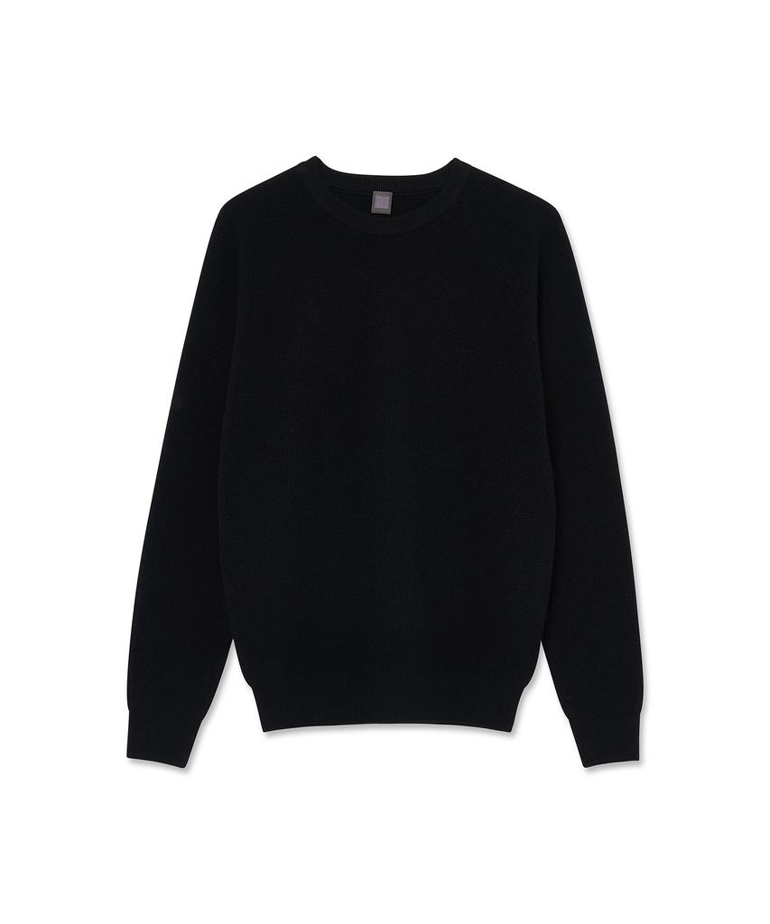 IOLO Soft Raglan Crewneck_Black