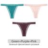 FINETOO 3pcs/set Sexy Thongs Women Lace G-string Underwear S-XL Nylon T-Back Underpants Ladies Sexy Panties Female Lingerie 2023