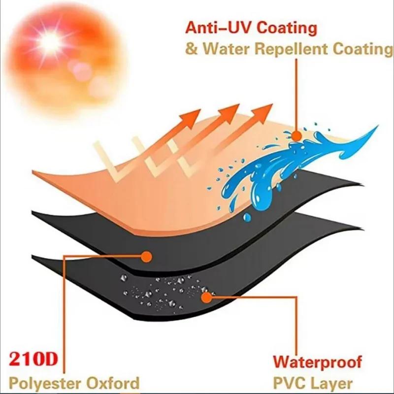 Чехол для барбекю, водонепроницаемый, с защитой от ультрафиолета, чехол для барбекю Weber Heavy Duty Grill Cover с сумкой для хранения для патио, бистро, сада