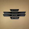 For BYD Atto 3 2022 2023 2024 Atto 2 2025 2026 Door Sill Cover Scuff Plate Kick Protector Sticker Guard Pedal Car Accessories