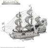 Maquette Métal IconX - Bateau Queen Anne Revenge - Métal Earth - Gris - Acier - 14 Ans - Mixte