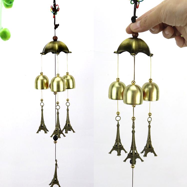 Старинные китайские литые ветряные колокольчики: Подвеска-колокольчик из меди для домашнего декора и подарков