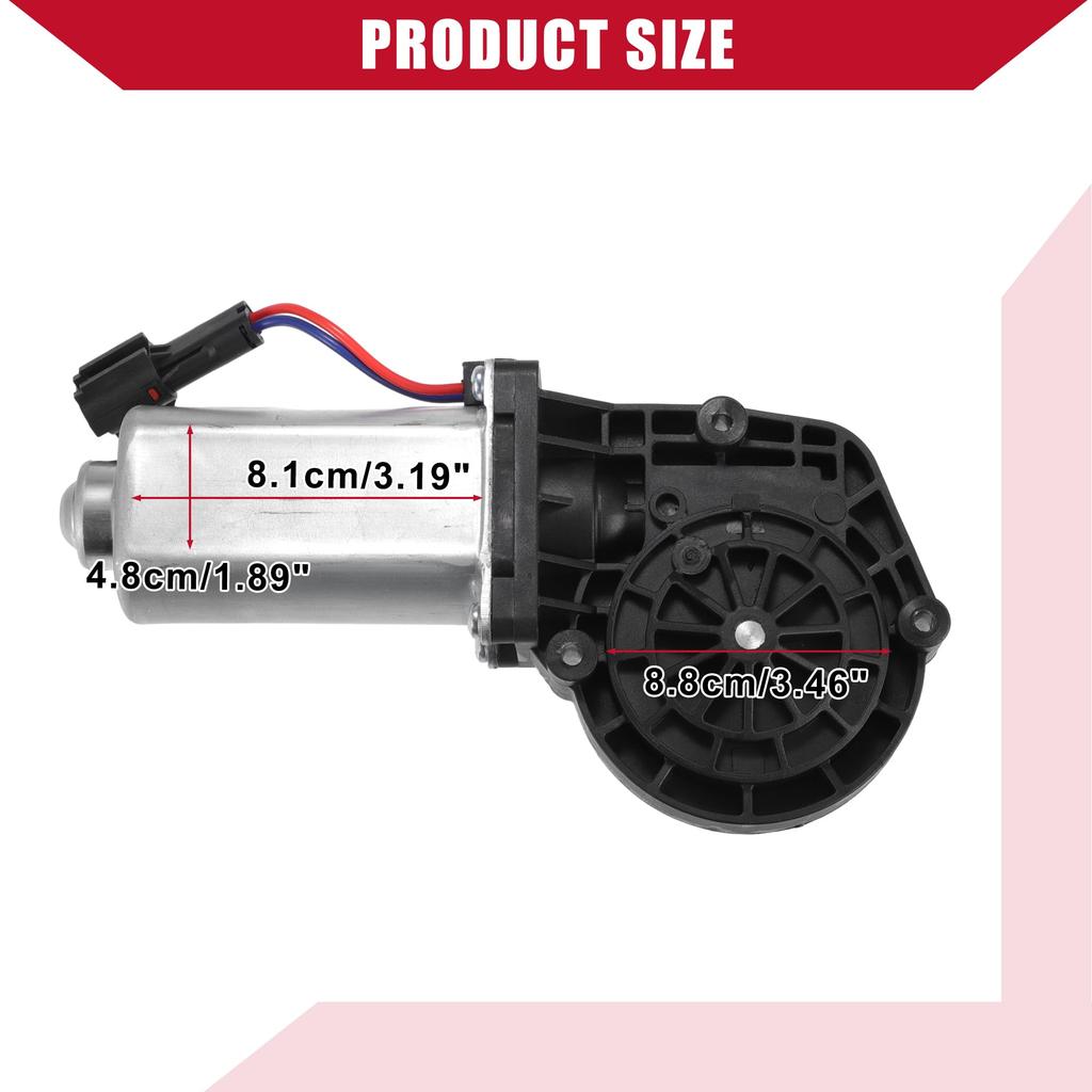 Hihaha F6TZ 1523209-AA Power Window Lift Motor for Ford, Mercury, Lincoln, and Mazda / 1 Set