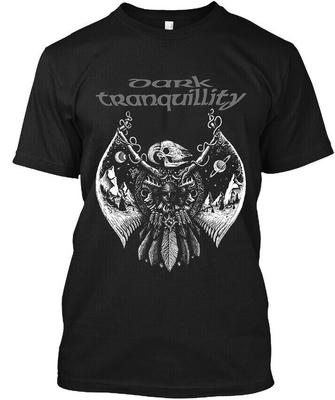 Новая черная унисекс футболка Dark Tranquillity в ретро стиле, шведская музыка, размеры S-5XL