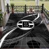 Soft Floor Carpet Borussia Mönchengladbach Pattern Area Rug Decorative Mat For Home Room Decoration