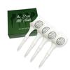 4Pcs Golf Tees Unbreakable Plastic Golf Tees Reduces Friction Side Spin Golf Accessory for Golf Enthusiasts