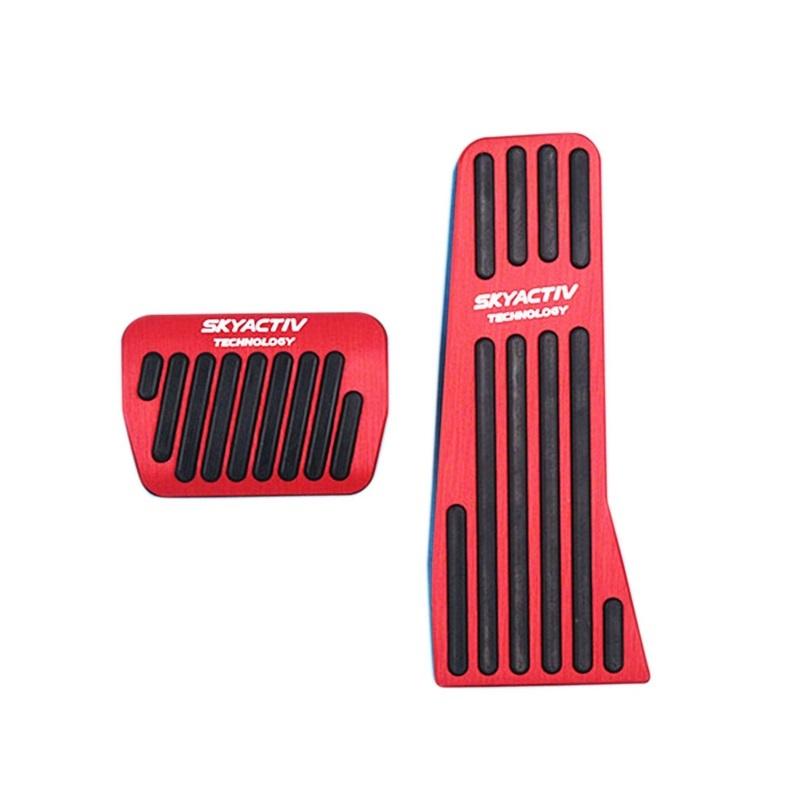 For Mazda CX-90 CX90 2024 2025 Accessories Accelerator Brake Pedal Car Foot Pedal Pads Covers Anti-Slip Sports Interior Styling