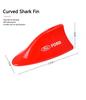 IARW2 Car Roof Top Mount Shark Shape Fin Antenna Radio Signal Aerial Sticker For Ford Fiesta Focus 2 Mondeo Mk4 Mustang Ranger Kuga