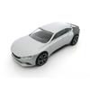 Assembled Miniatures - Peugeot Exalt Paris Motor Show Silver / Black - Peugeot 2014 Box 1/64 Norev