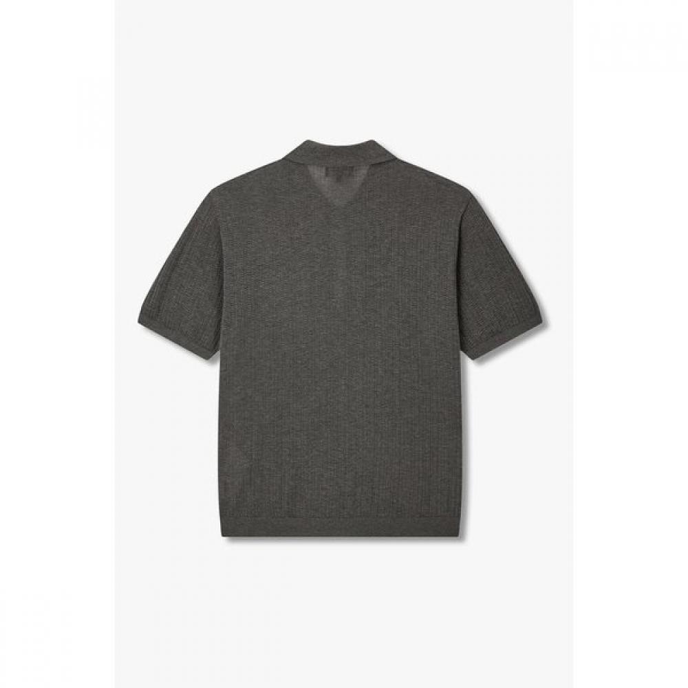 Emporio Armani Men S Zip Collar Neck Cotton Pullover A516128021