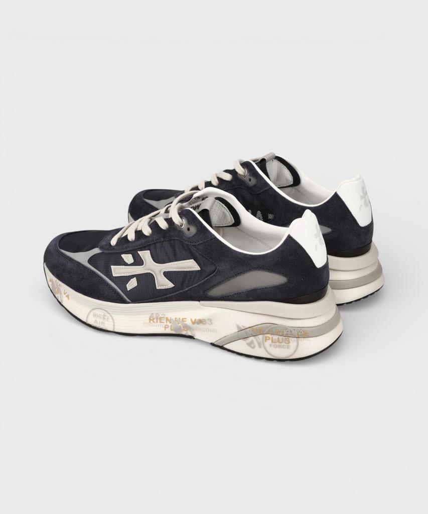 Premiata [26Ss][Moerun] Blue Men'S Moerun Sneakers