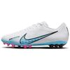 Air Zoom Vapor 15 Mercurial Assassin 15 Academy Lace AG (Rubber Short Studs) Soccer Shoes Unisex Soccer Shoes White Blue DJ5630-146