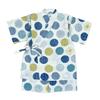 Jinbei Tops and Made In Nordic Polka Dot Blue Boys' Bottoms, Japan, Pattern, 100% Cotton, 120cm,